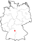 Karte Diebach, Mittelfranken